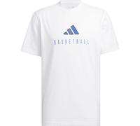 adidas Worldwide Hoops Logo Performance Graphic T-Shirt Herren JI9033 - white L