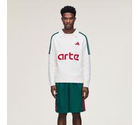 adidas x Arte Antwerp Knitted Longsleeve Sweatshirt White / Collegiate Green 2XL