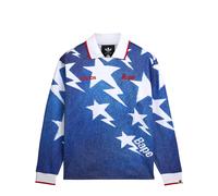 Adidas x Bape Longsleeve Star Jersey XS / Medium Blue Denim