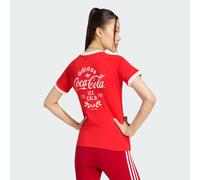 ADIDAS X COCA-COLA 3-STREIFEN T-SHIRT Vivid Red 2XS