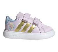 adidas x Disney Frozen Grand Court 3.0 Sneaker Kinder JQ4356 - ice lavender/gold met./glow blue 23