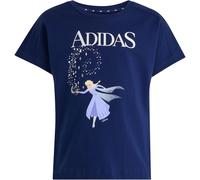 Adidas Disney Frozen Kurzarm-t-shirt 9-10 Jahre Dark Blue / White
