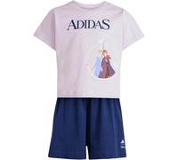adidas Girl's DISNEY FROZEN T-SHIRT SET, ice lavender/dark blue, 18-24 Months