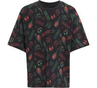 adidas x Disney Mickey Mouse T-Shirt Kinder JM0820 - black/impact orange/lime burst 110