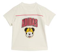 adidas x Disney Mickey Mouse T-Shirt Kinder JZ7679 - off white/pure ruby 86