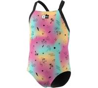 Adidas x Disney Minnie on Roller Skates Swimsuit Mädchen Badeanzug, orange 128