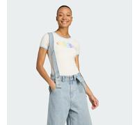 adidas x Jeremy Scott Grafik Slim T-Shirt Cloud White M