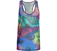 adidas x Jeremy Scott Pride Allover Print Tanktop Herren JL7624 - acid yellow/semi lucid fuchsia/active purple M