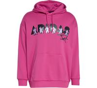 adidas x Jeremy Scott Hoodie Semi Lucid Fuchsia XS