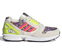 adidas Herren-Sneaker, Chalk White/Solar Pink/Team Semi Sol Yellow, 44.5 EU