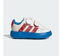 adidas Unisex Kinder X Marvel Spider-Man Grand Court Shoes Kids Schuhe, Cloud White Pure Ruby Bright Blue