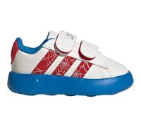 adidas x Marvel Spider-Man Grand Court Kids Schuh Cloud White / Pure Ruby / Bright Blue 22