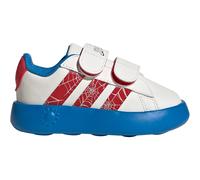 adidas x Marvel Spider-Man Grand Court Kids Schuh Cloud White / Pure Ruby / Bright Blue 27