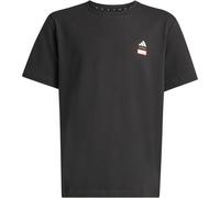 adidas x Marvel Spider-Man Graphics T-Shirt Kinder JZ7675 - black/off white 164