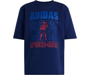 adidas x Marvel Spider-Man T-Shirt Kinder JZ7667 - dark blue/off white 122