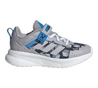 adidas x Minecraft Fortarun 4.0 Sneaker Kinder JR1945 - glory grey/glory grey/lucid ray blue 34