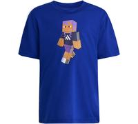 adidas x Minecraft Trainingsshirt Kinder KA0249 - semi lucid blue 122