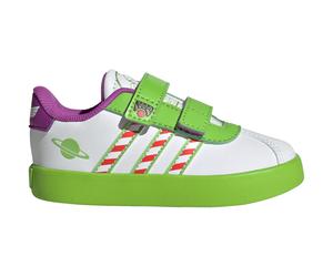 adidas x Pixar Toy Story VL Court 3.0 Sneaker Kinder JQ4386 - cloud white/cloud white/semi solar green 21