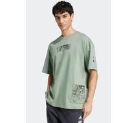Adidas x Star Wars - M SW TM 2 Silver Green - T-Shirt - Grün - L - 100% Baumwolle Grün L