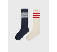 Adidas X WALES BONNER CROCHET HI SOCK men Socks blue|white in Größe:L