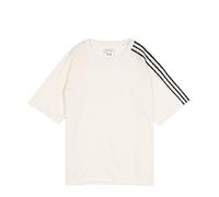 Y-3 - t shirt manches courtes bords bruts 3 bandes 2 - Größe S - grau
