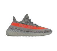 adidas Yeezy Boost 350 V2 Herren reflektierend, GW1229 Beluga, Gr, Steilgrau/Beluga/Solar Red, 44 EU