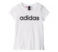 adidas YG Linear Tee Shirt, Mädchen