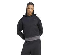 ADIDAS Z.N.E. SWEATSHIRT, KÜRZER GESCHNITTEN, DURCHGEHENDER REISSVERSCHLUSS Black L