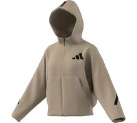 Adidas Z.n.e. Full-Zip Damen Kapuzensweater, braun XL