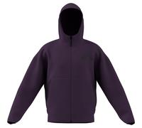 adidas Herren Z.N.E Full Zip Hoodie Aurora Plum Lila M