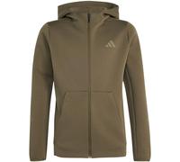 adidas Z.N.E. Kapuzenjacke Kinder KC9683 - olive strata/legacy green 152