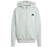 Adidas Z.N.E. Kids Zip-Hoodie Kinder Kapuzensweater, grau 176