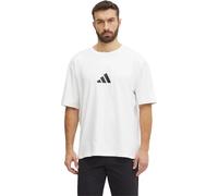 adidas Z.N.E. Loose-Fit T-Shirt Herren - weiß/schwarz - M