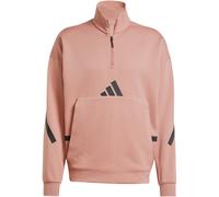 adidas Men's Z.N.E. Quarter-Zip Sweatshirt Warm Clay L