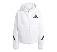 adidas Sportswear Damen Sweatjacke HOODIE Z.N.E., weiß, Gr. L