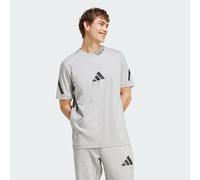 adidas Z.N.E. T-Shirt Herren JF2457 - medium grey heather XL/T