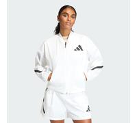adidas Z.N.E. Woven Bomberjacke Damen KD8507 - white XXS