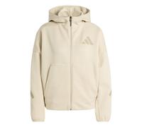 adidas Z.N.E. Damen Kapuzenjacke beige - L