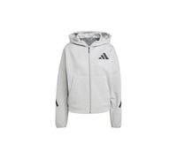 adidas Women's Z.N.E. Zip-Hoodie Medium Grey Heather S