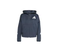 adidas Z.N.E. Kapuzenjacke Damen blau marine weiß - L