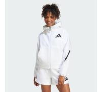 adidas Women's Z.N.E. Zip-Hoodie White M