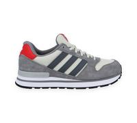 Sneaker ADIDAS ORIGINALS "ZX 600", Damen, Gr. 43, grau four, grau five, better scarlet, Leder, Textil, Schuhe Sneaker (54124024-43) grau four, grau five, better scarlet