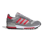 adidas ZX 600 Herren Sneaker (Grau/Rot, EU Schuhgrößensystem, Erwachsene, Numerisch, M, 40 2/3)