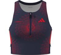AdidasDamenLabrum Crop Lblau L blau