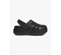 adidas Damen Adilette Platform Clog Sandal, Core Black/Core Black/Core Black, 43 EU