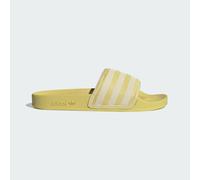Badesandale ADIDAS ORIGINALS "ADILETTE", Herren, Gr. 39, gelb (powder gelb, crystal weiß, powder gelb), Textil, Schuhe, Badelatschen (75899943-39) powder gelb, crystal weiß, powder gelb