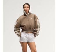 adiSignature 3-Streifen Firebird Pullover, Reißverschluss bis zur Brust Cargo Brown / Off White M
