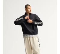 adiSignature Firebird 3 Stripes Half Zip Sweatshirt Black / Off White S