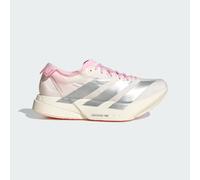 Adidas - Laufschuhe - Damen / Frauen - Adizero Adios Pro 4 - Adizero Adios Pro 4 W Core White/Silver Metallic/Clear Pink für Damen - Größe Weiß 5 UK
