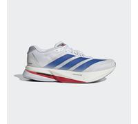 Adidas Laufschuhe Adizero Boston 13 Weiß/Blau/Rot Herren Größe 42 2/3